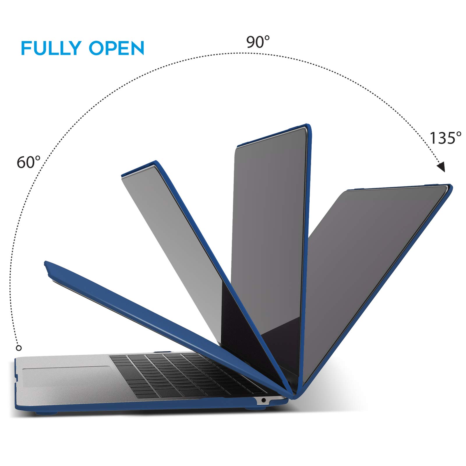 Foto 6 pulgar | Funda Ibenzer Compatible Con Macbook Air De 13 Pulgadas  2018 - Venta Internacional.