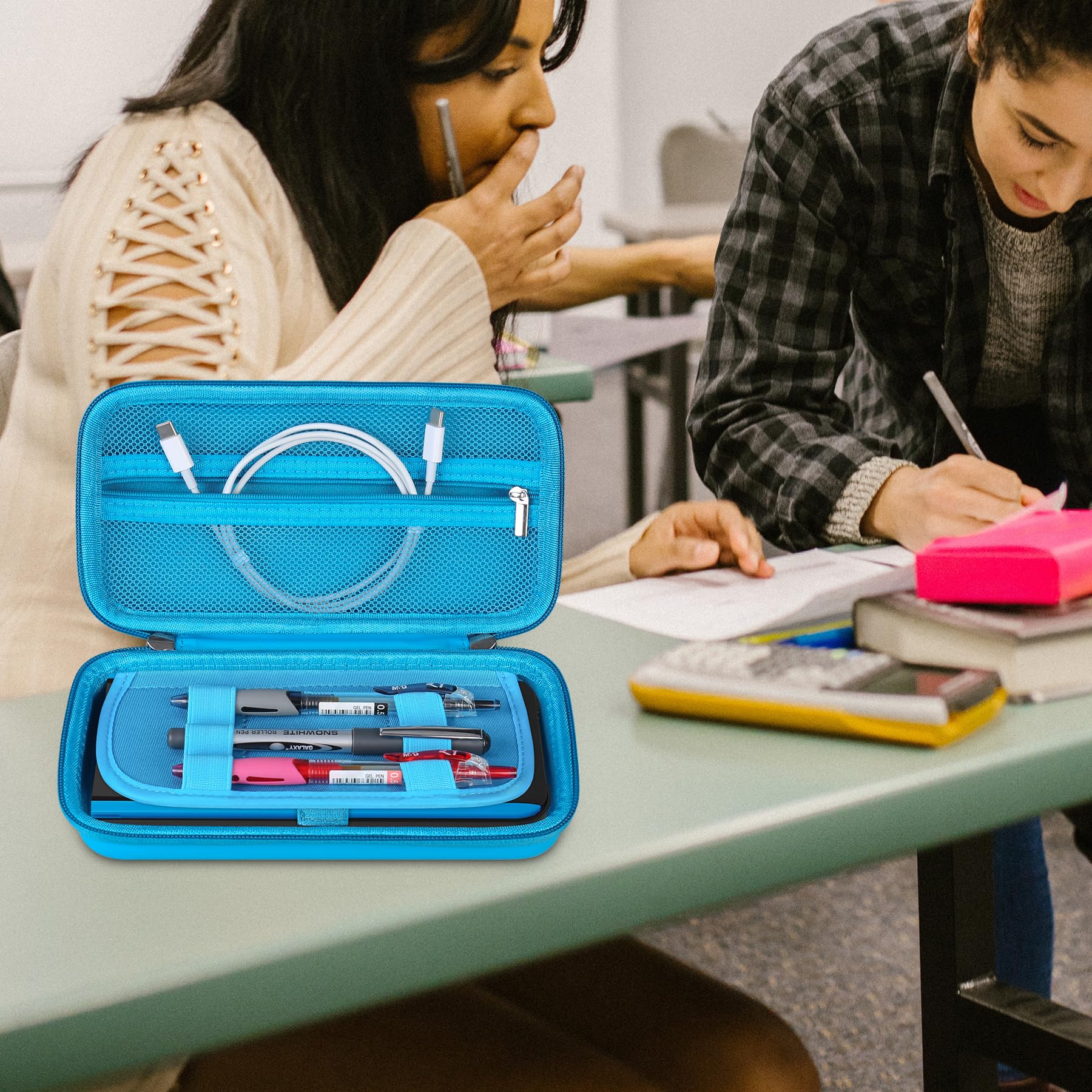 Foto 7 | Funda Bovke Para Texas Instruments Ti-nspire Cx Ii Cas Blue - Venta Internacional.