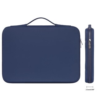 Foto 3 | Funda Para Portátil Doiso De 17 3 Pulgadas Impermeable Eva Azul Oscuro - Venta Internacional.