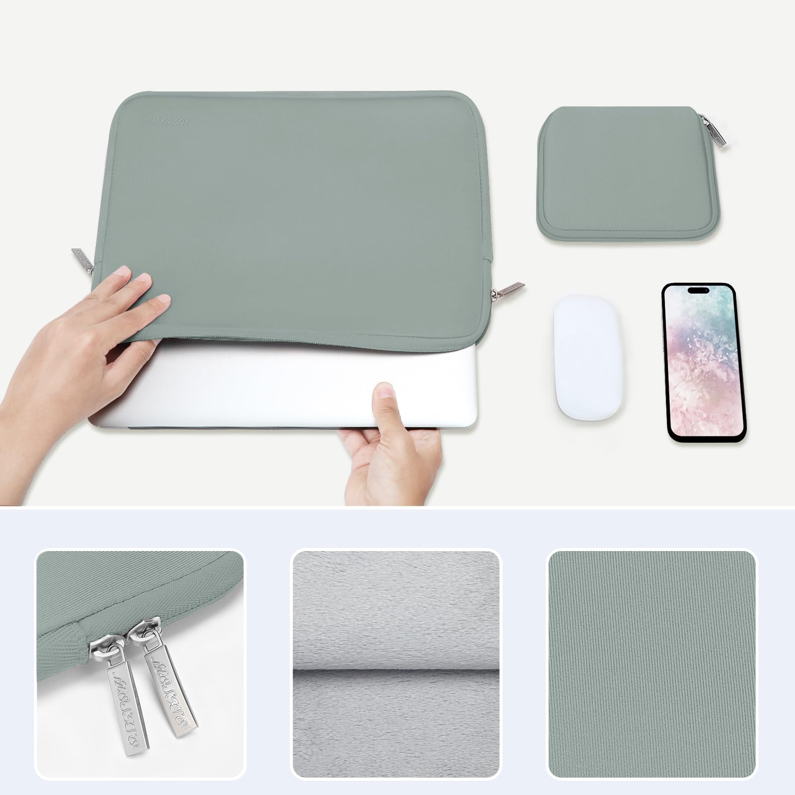 Foto 5 pulgar | Funda Mosiso Para Portátil De 13 Pulgadas Para Macbook Air/pro - Venta Internacional.