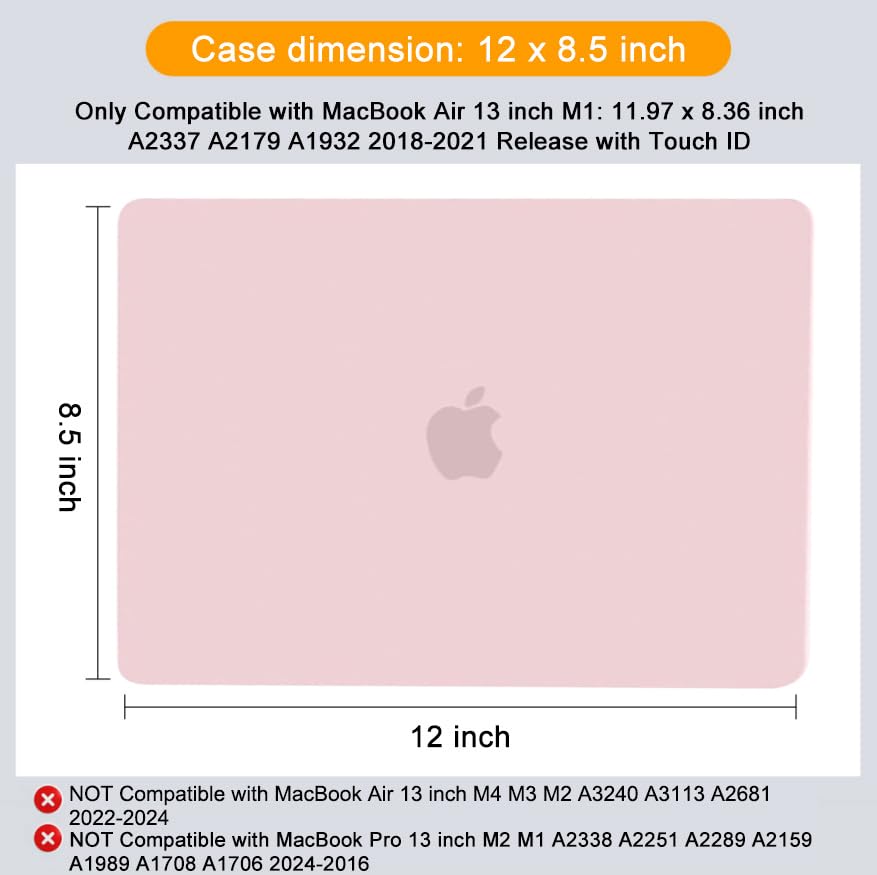 Foto 7 | Funda + Funda De Teclado Mosiso Macbook Air 13'' 2018-2022 - Venta Internacional.