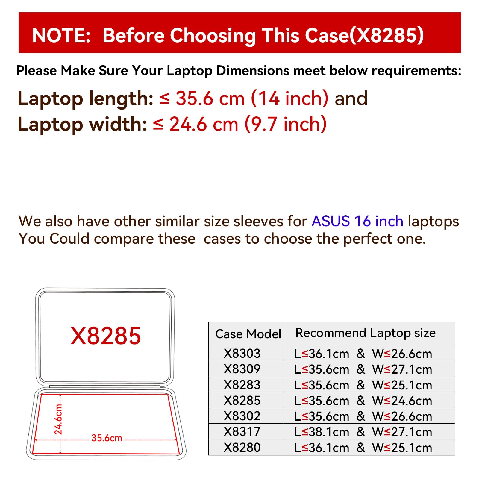 Foto 3 pulgar | Funda Protectora Smatree Para Portátiles Asus De 16 Pulgadas - Venta Internacional.