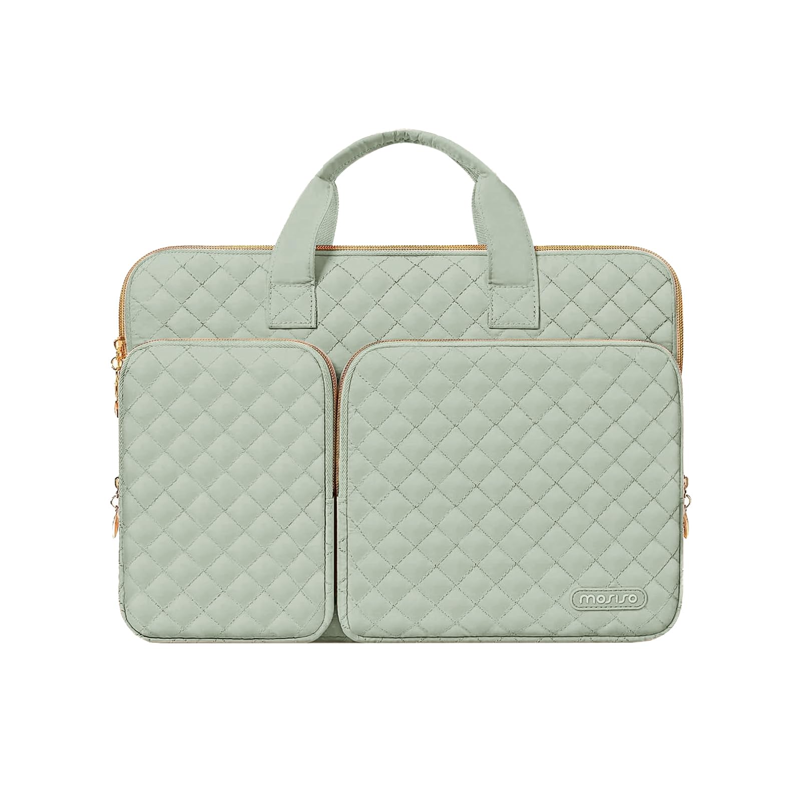 Funda Protectora Para Portátil Mosiso 360 De 13.3 Pulgadas  Color Verde Salvia - Venta Internacional.