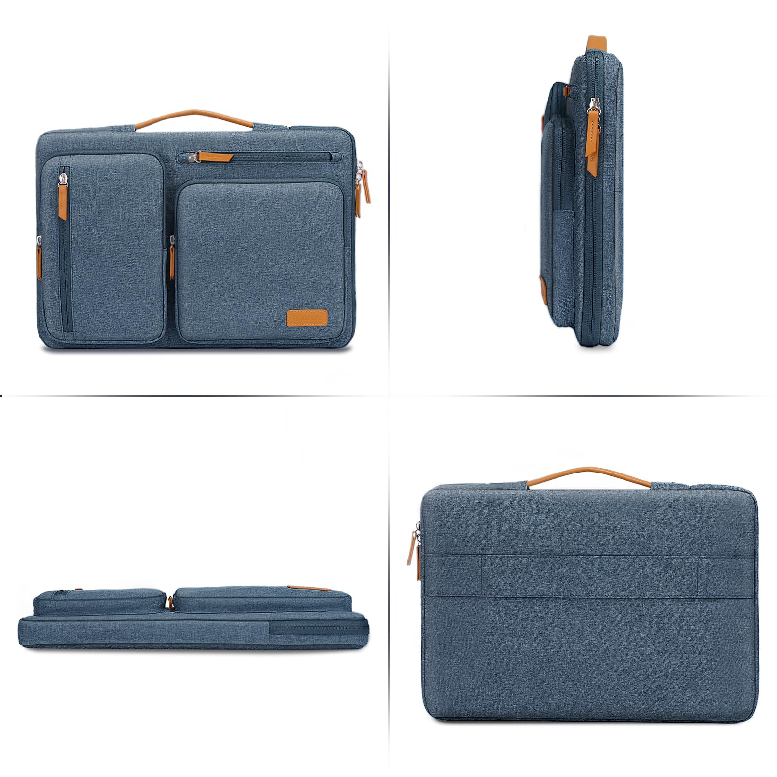 Foto 5 | Funda Protectora Para Portátil Mosiso 360 De 15 Pulgadas Haze Blue - Venta Internacional.