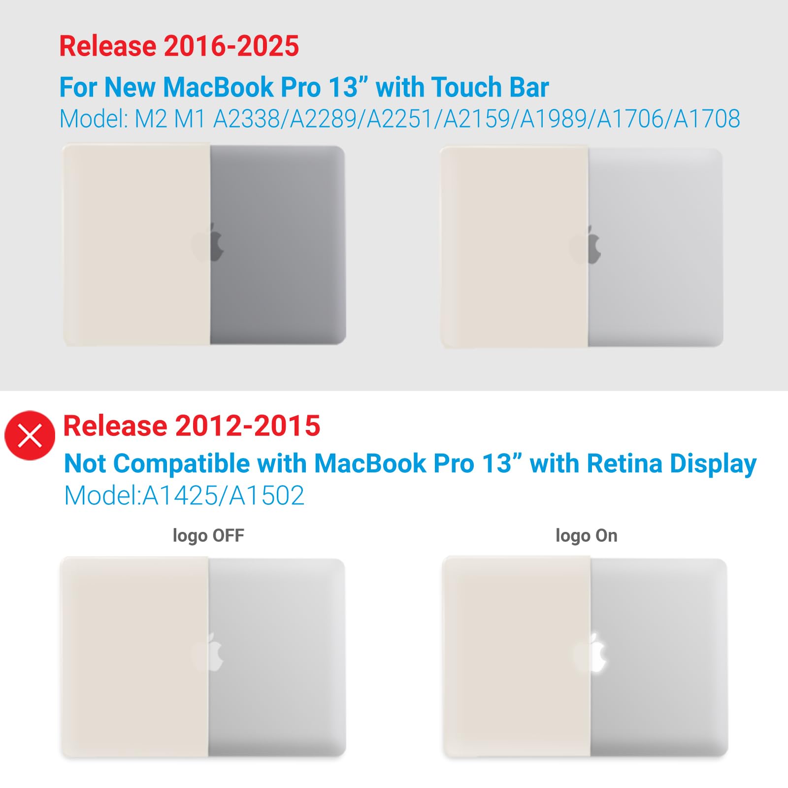 Foto 5 pulgar | Funda Ibenzer Compatible Con Macbook Pro 13 M2/m1 2025-2016 - Venta Internacional.