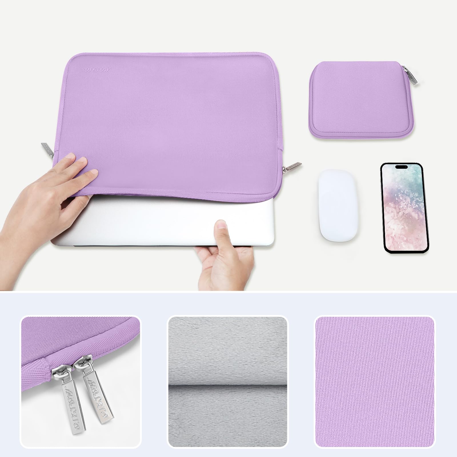 Foto 5 pulgar | Funda Para Portátil Mosiso De 16 Pulgadas Para Macbook Pro De 16 Pulgadas - Venta Internacional.