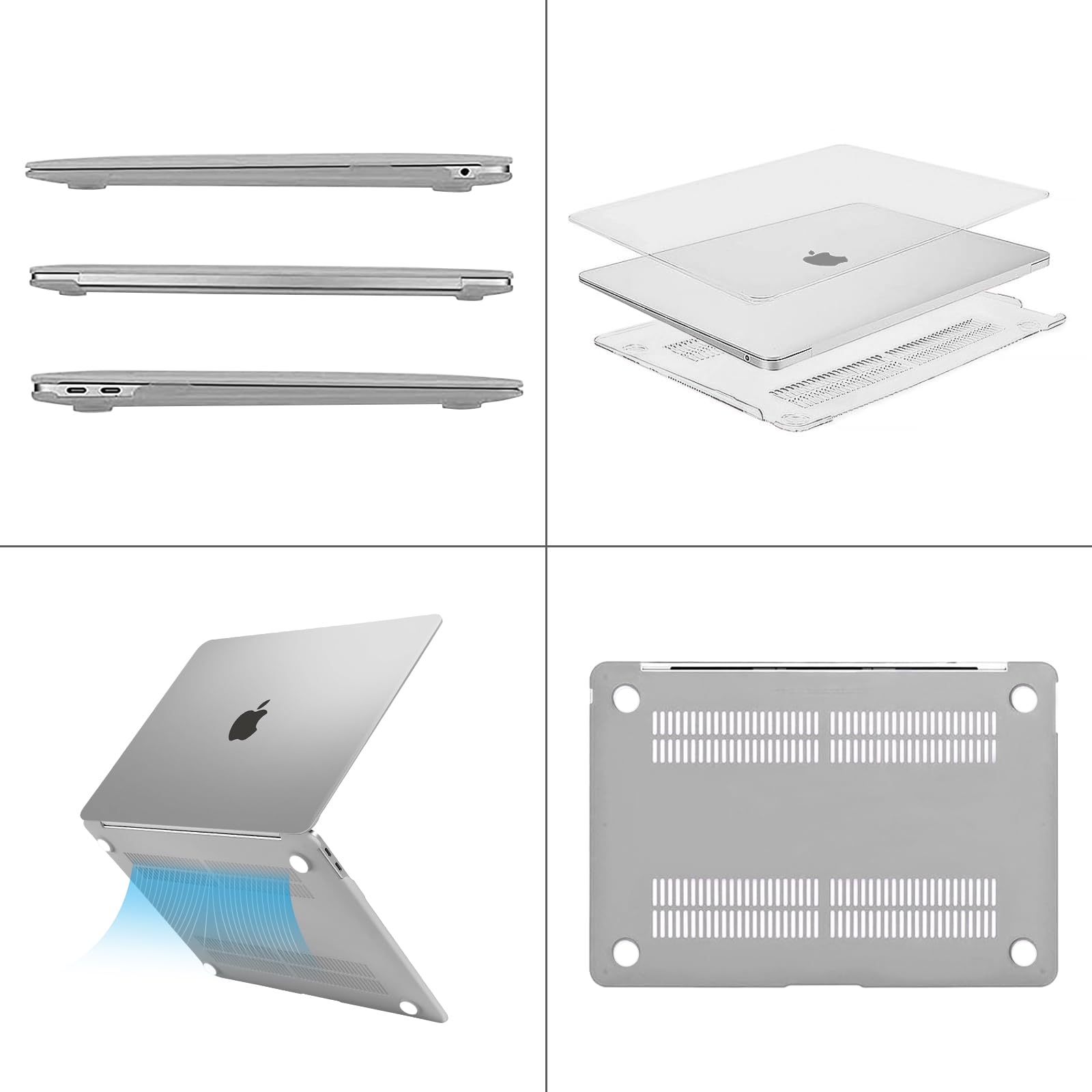 Foto 6 pulgar | Funda Mosiso Compatible Con Macbook Air De 13 3'' A2337 M1 - Venta Internacional.