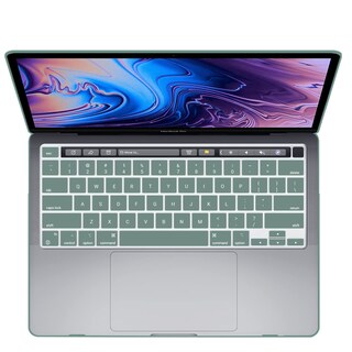 Foto 7 | Funda Ibenzer Compatible Con Macbook Pro 13 Color Verde Medianoche - Venta Internacional.