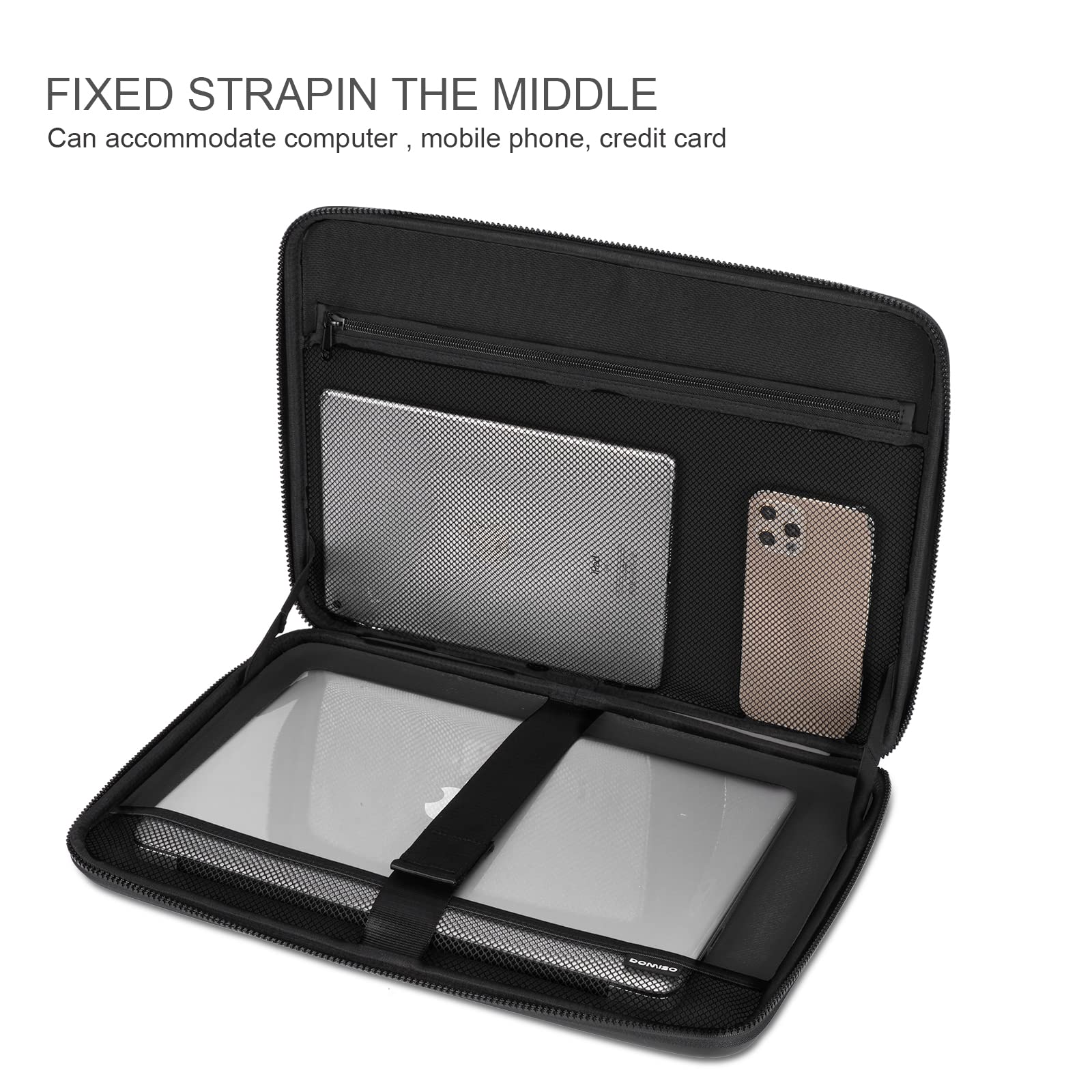 Foto 5 | Funda Para Portátil Doiso De 17 3 Pulgadas  Resistente A Los Golpes  Impermeable  Plateada - Venta Internacional.