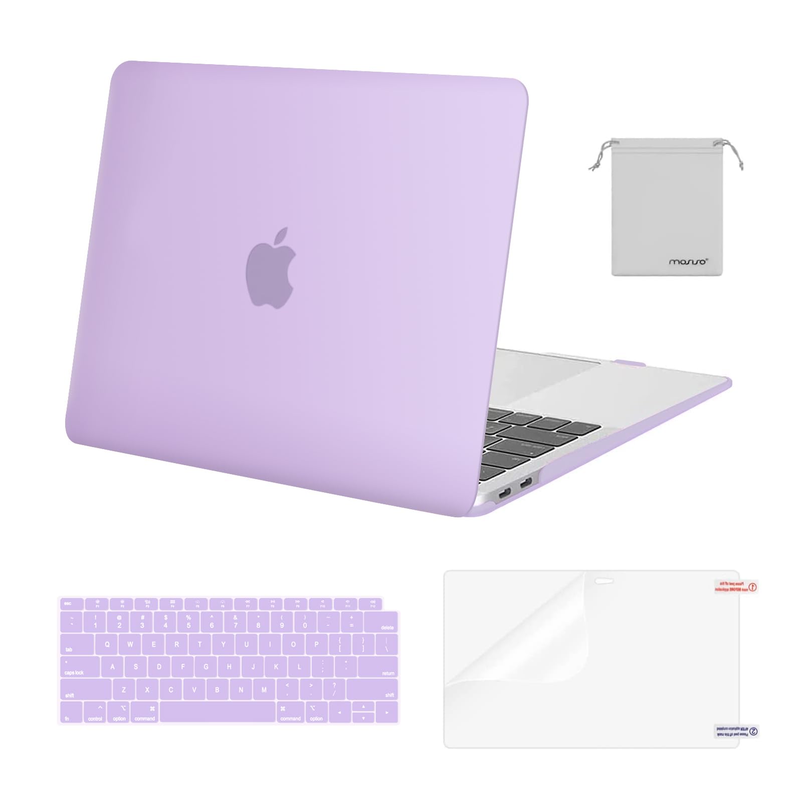 Funda Con Teclado Y Protector De Pantalla Para Macbook Air 13 - Venta Internacional.