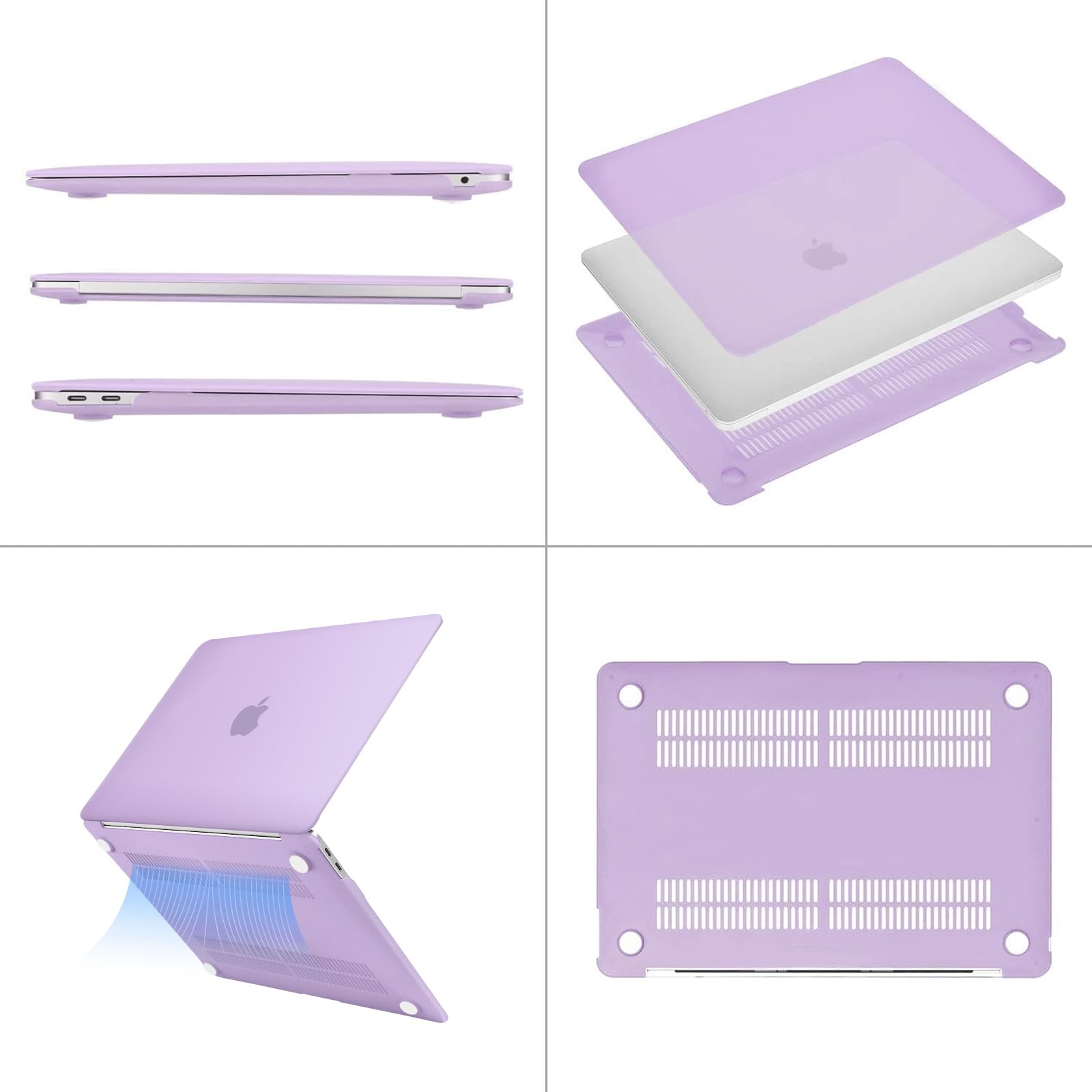 Foto 6 pulgar | Funda Con Teclado Y Protector De Pantalla Para Macbook Air 13 - Venta Internacional.