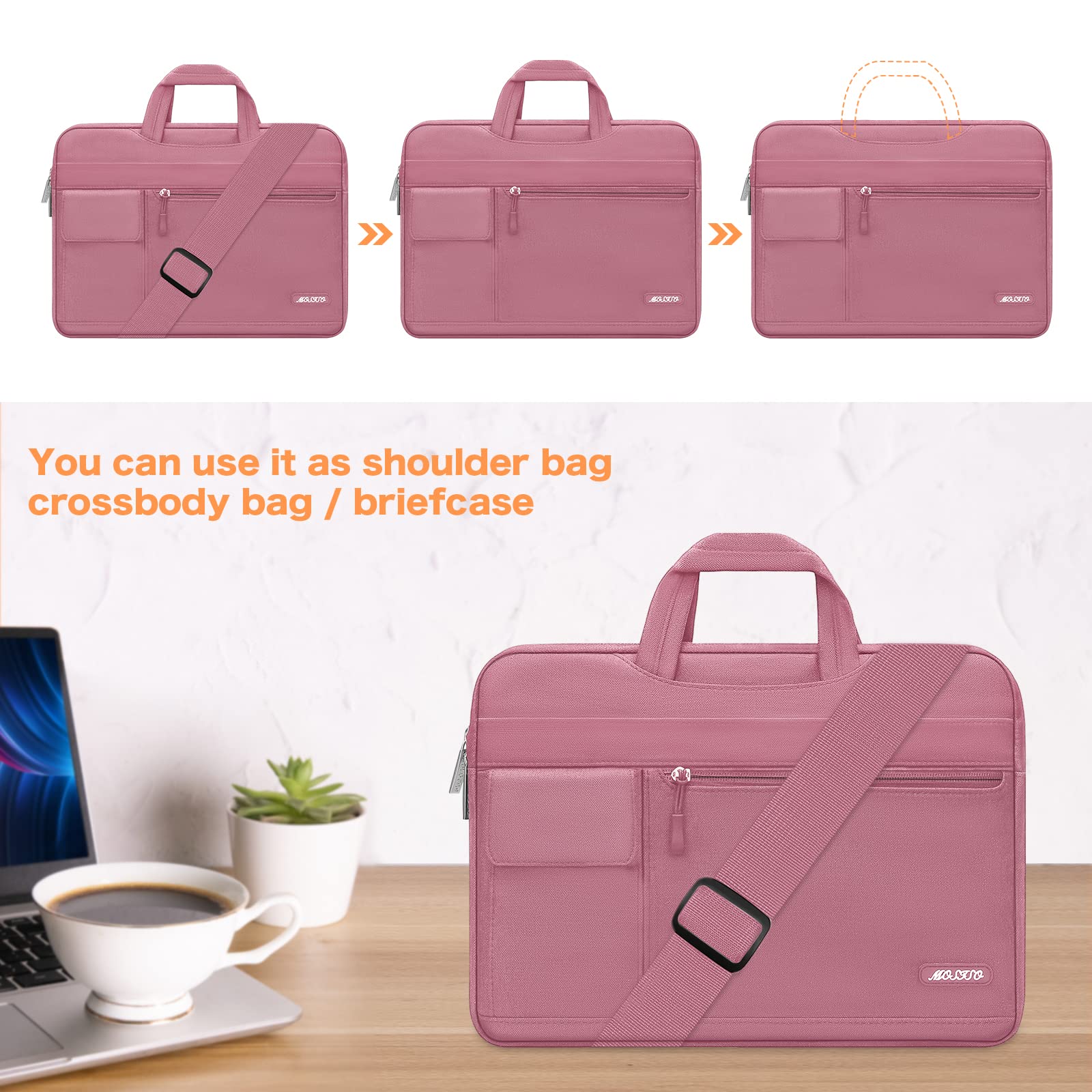 Foto 4 | Bandolera Para Portátil Compatible Con Mosiso  Macbook De 13 A 13 3 Pulgadas - Venta Internacional.