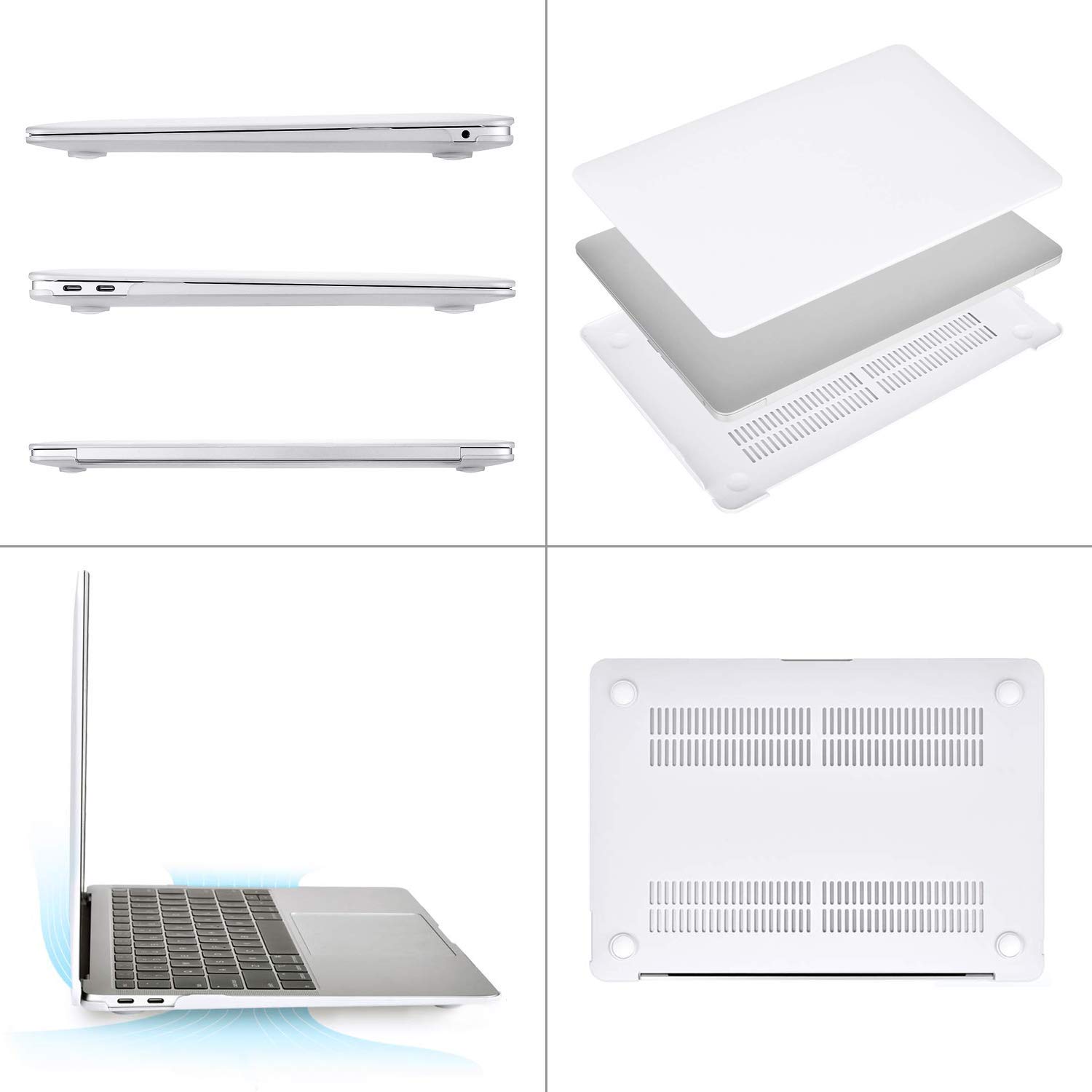 Foto 6 pulgar | Funda Mosiso Compatible Con Macbook Air De 13 3 Pulgadas Y Funda De Teclado - Venta Internacional.