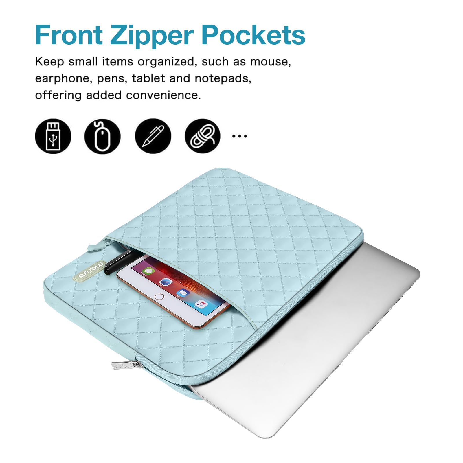 Foto 3 pulgar | Funda Mosiso Para Portátil Macbook Air/pro 13/14 Y Otros De 13 3'' - Venta Internacional.