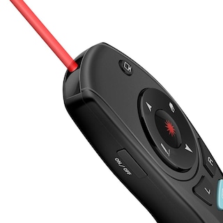 Foto 2 | Control Inalámbrico de Diapositivas con Air Mouse Steren Apuntador Láser y Control de Volumen