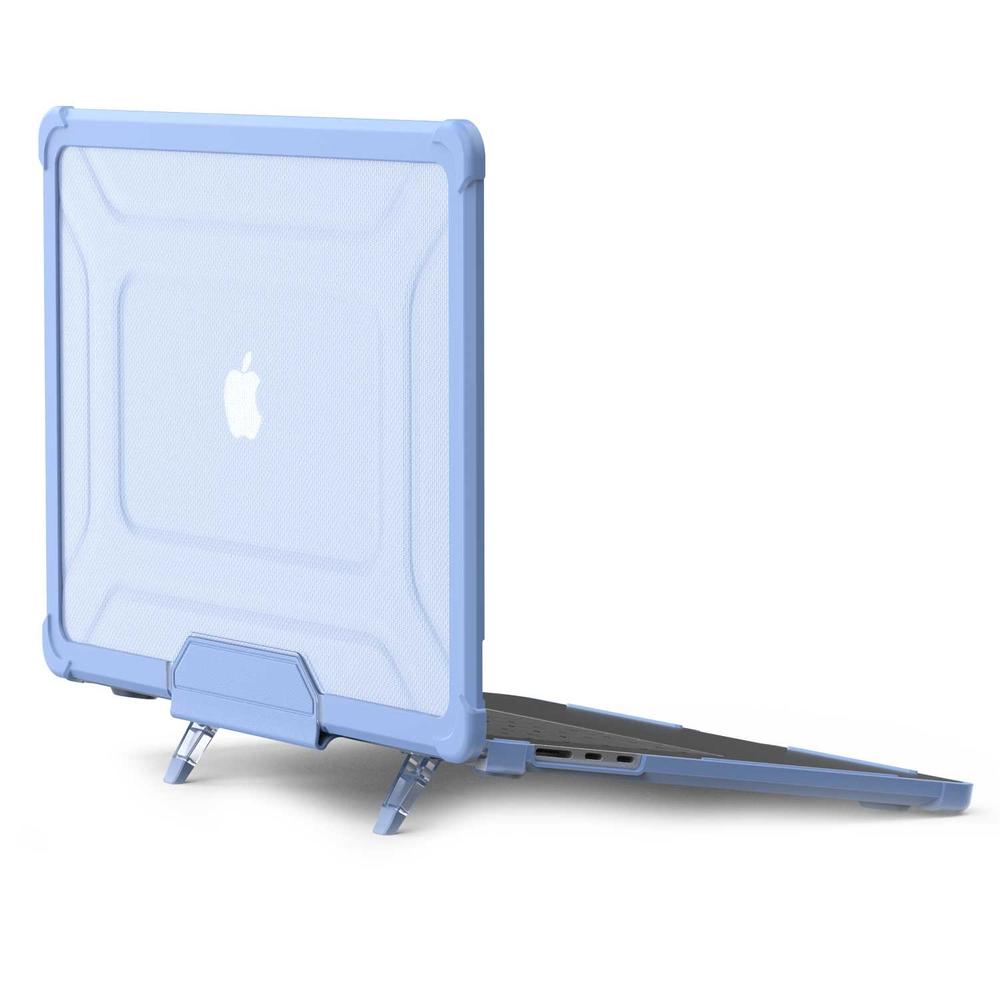 Foto 5 pulgar | Funda Tekku St Para Macbook Air 15 Azul Claro Uso Rudo A2941 A3114