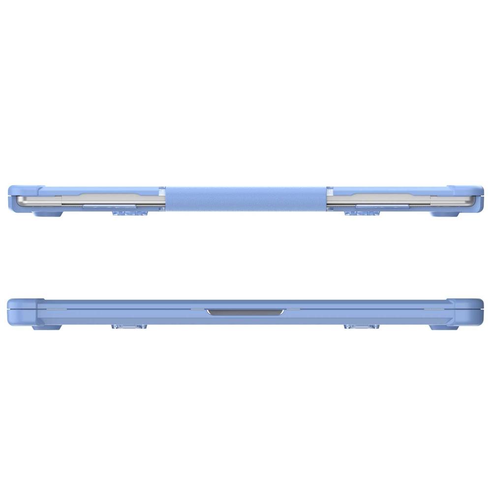 Foto 9 pulgar | Funda Tekku St Para Macbook Air 15 Azul Claro Uso Rudo A2941 A3114