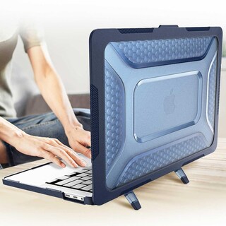 Foto 6 | Funda Tekku Hc Para Macbook Pro 13 M1 M2 Uso Rudo Azul A2338 A2238 A2289 A2251 A2159 A1989 A1706 A1708