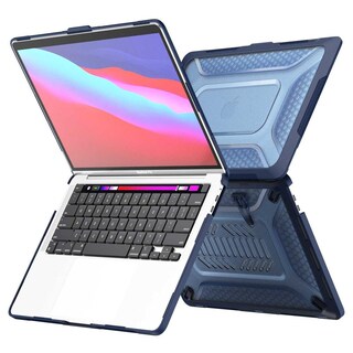 Foto 8 | Funda Tekku Hc Para Macbook Pro 13 M1 M2 Uso Rudo Azul A2338 A2238 A2289 A2251 A2159 A1989 A1706 A1708