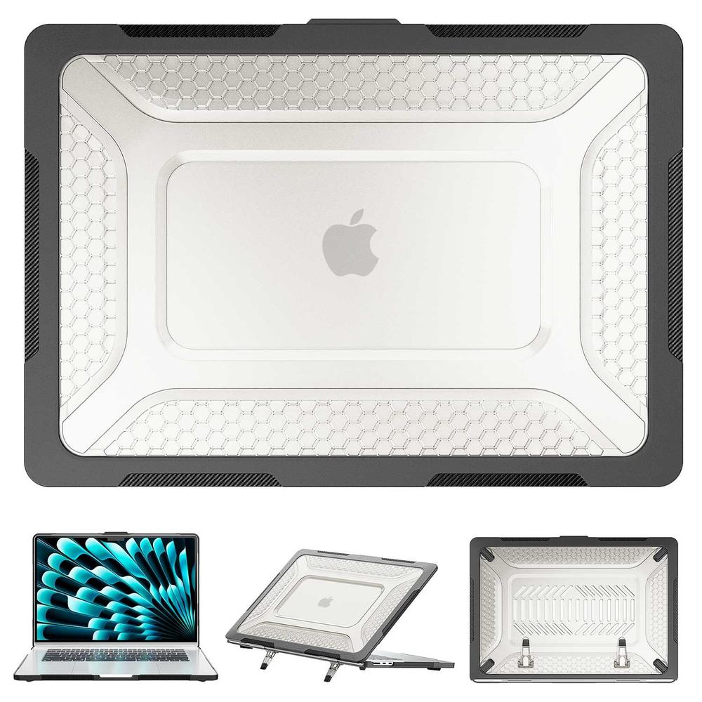 Foto 2 | Funda Tekku Hc Para Macbook Air 15 Negra A2941a3114 Uso Rudo