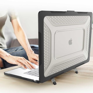 Foto 6 | Funda Tekku Hc Para Macbook Air 15 Negra A2941a3114 Uso Rudo