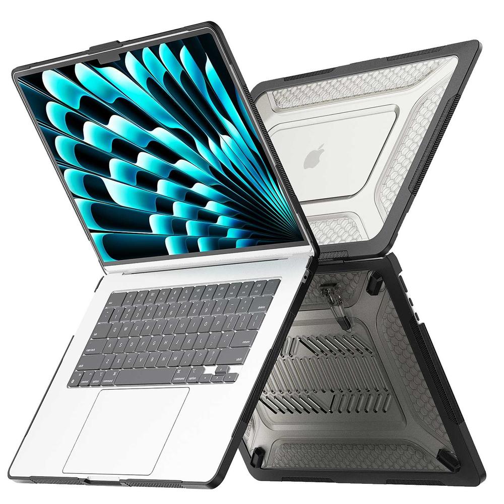 Foto 7 | Funda Tekku Hc Para Macbook Air 15 Negra A2941a3114 Uso Rudo