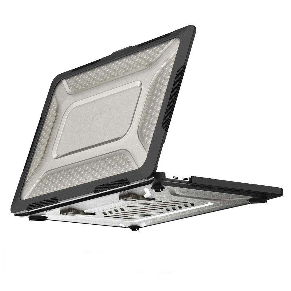 Foto 1 | Funda Tekku Hc Para Macbook Pro 13 M1 M2  Uso Rudo Negra A2338 A2238 A2289 A2251 A2159 A1989 A1706 A1708