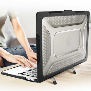 Foto 6 | Funda Tekku Hc Para Macbook Pro 13 M1 M2 Uso Rudo Negra A2338 A2238 A2289 A2251 A2159 A1989 A1706 A1708