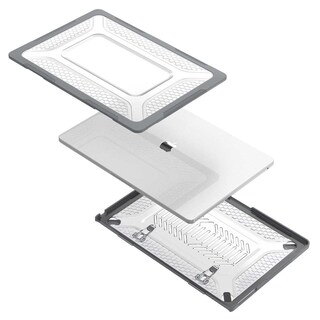 Foto 5 | Funda Tekku Para Macbook Pro 13 M1 M2 Uso Rudo Gris A2338 A2238 A2289 A2251 A2159 A1989 A1706 A1708