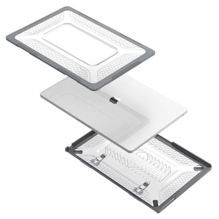 Foto 5 | Funda Tekku Hc Para Macbook Air 15 A2941 A3114 Uso Rudo Gris