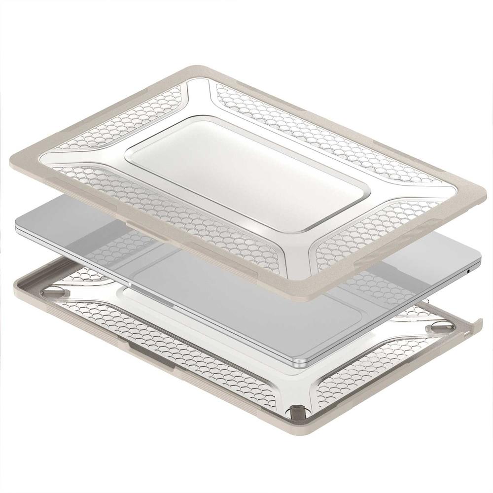 Foto 6 pulgar | Funda Tekku Hc Para Macbook Air 15 Arena A2941 A3114 Uso Rudo