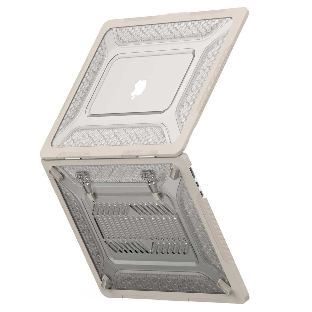 Foto 8 pulgar | Funda Tekku Hc Para Macbook Air 15 Arena A2941 A3114 Uso Rudo