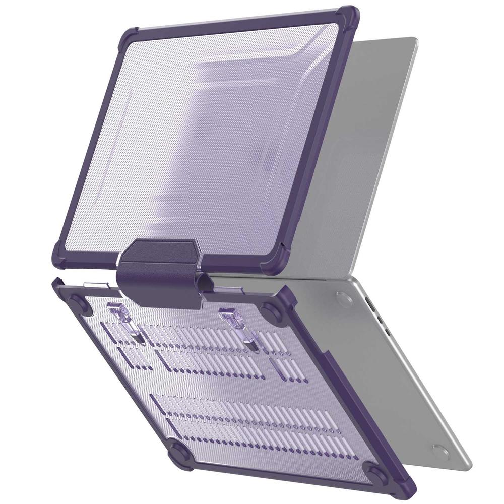 Foto 3 | Funda Tekku St Para Macbook Air 15 Violeta Uso Rudo A2941 A3114