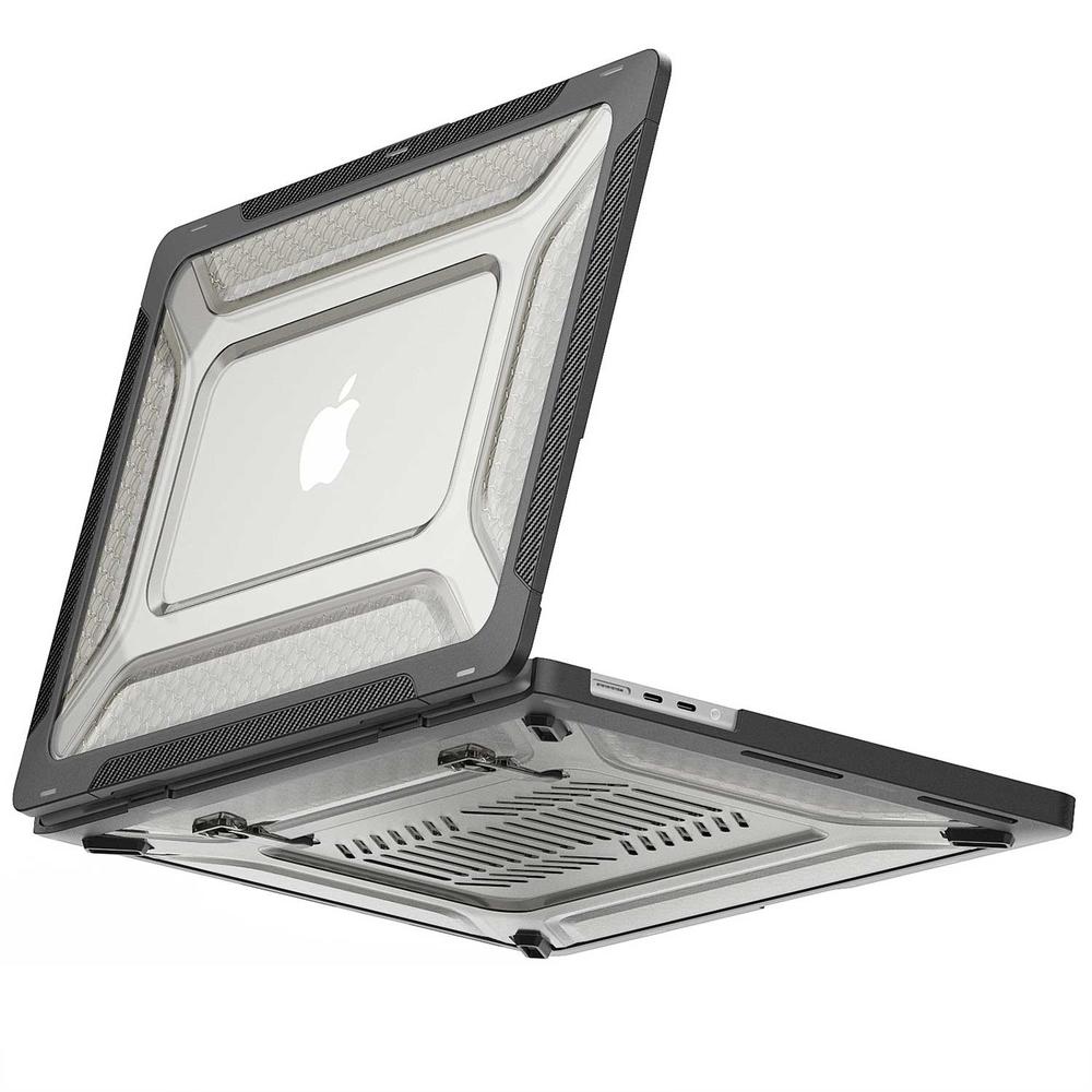 Foto 2 pulgar | Funda Tekku Hc Para Macbook Pro 16 Uso Rudo Negra A2485 A2780 A2991 M1 M2 M3 Pro Max