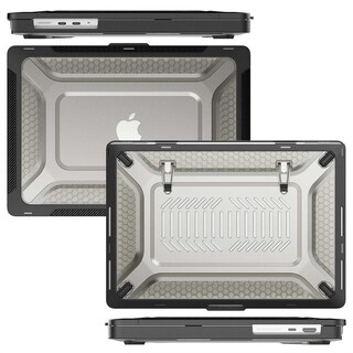 Foto 2 | Funda Tekku Hc Para Macbook Pro 16 Uso Rudo Negra A2485 A2780 A2991 M1 M2 M3 Pro Max