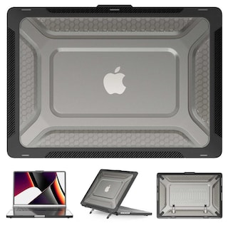 Foto 6 | Funda Tekku Hc Para Macbook Pro 16 Uso Rudo Negra A2485 A2780 A2991 M1 M2 M3 Pro Max
