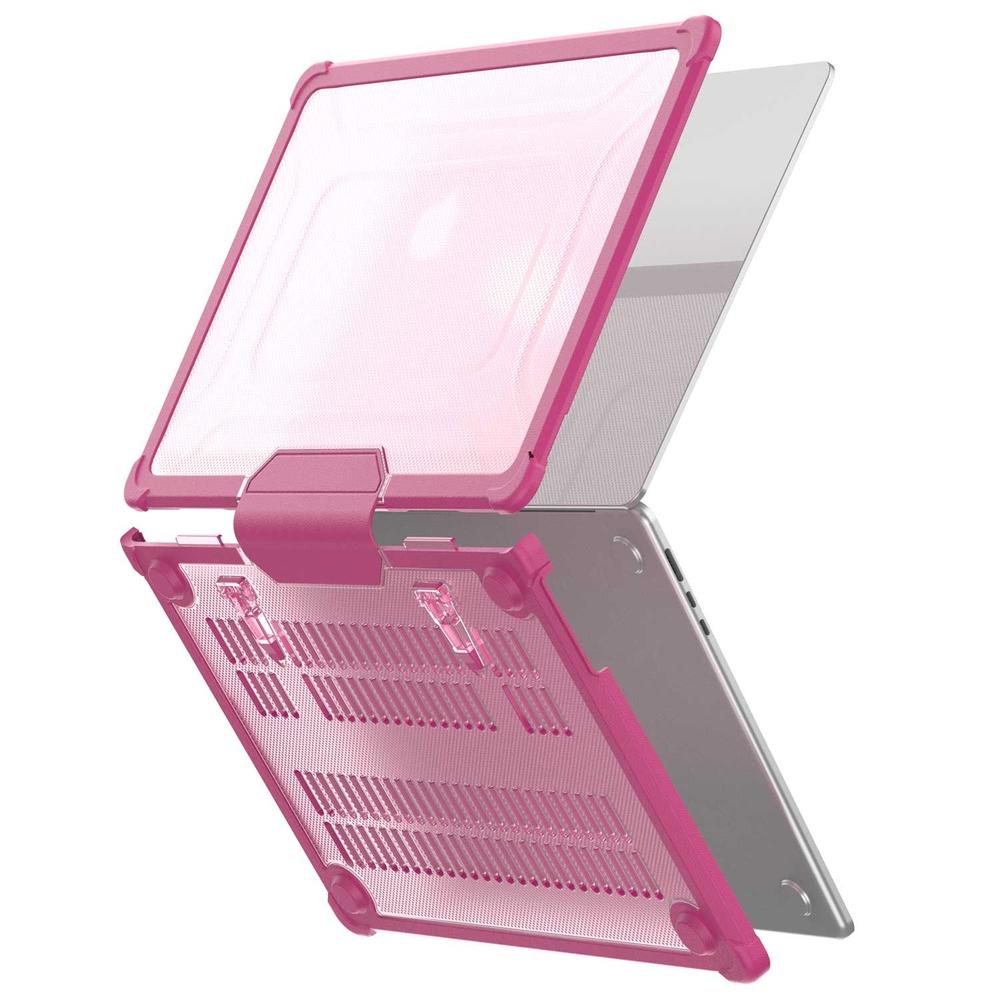 Foto 4 pulgar | Funda Tekku St Para Macbook Air 15 Rosa Uso Rudo A2941 A3114