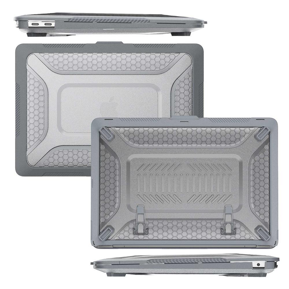 Foto 2 | Funda Tekku Hc Para Macbook Air 13 Gris A2337 M1 A2179 A1932 Uso Rudo