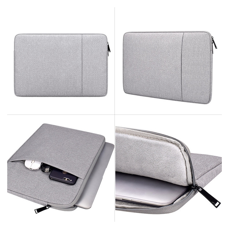 Foto 3 | Funda Impermeable Para Macbook Notebook M1 14 Gris - Venta Internacional.