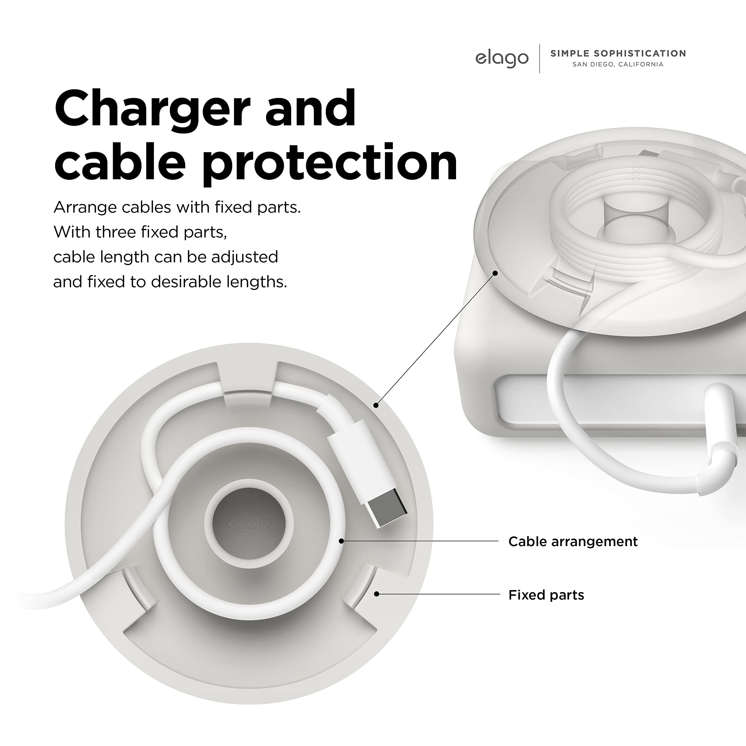 Foto 5 pulgar | Funda De Gestión De Cables De Carga Elago Para Macbook Pro - Venta Internacional.