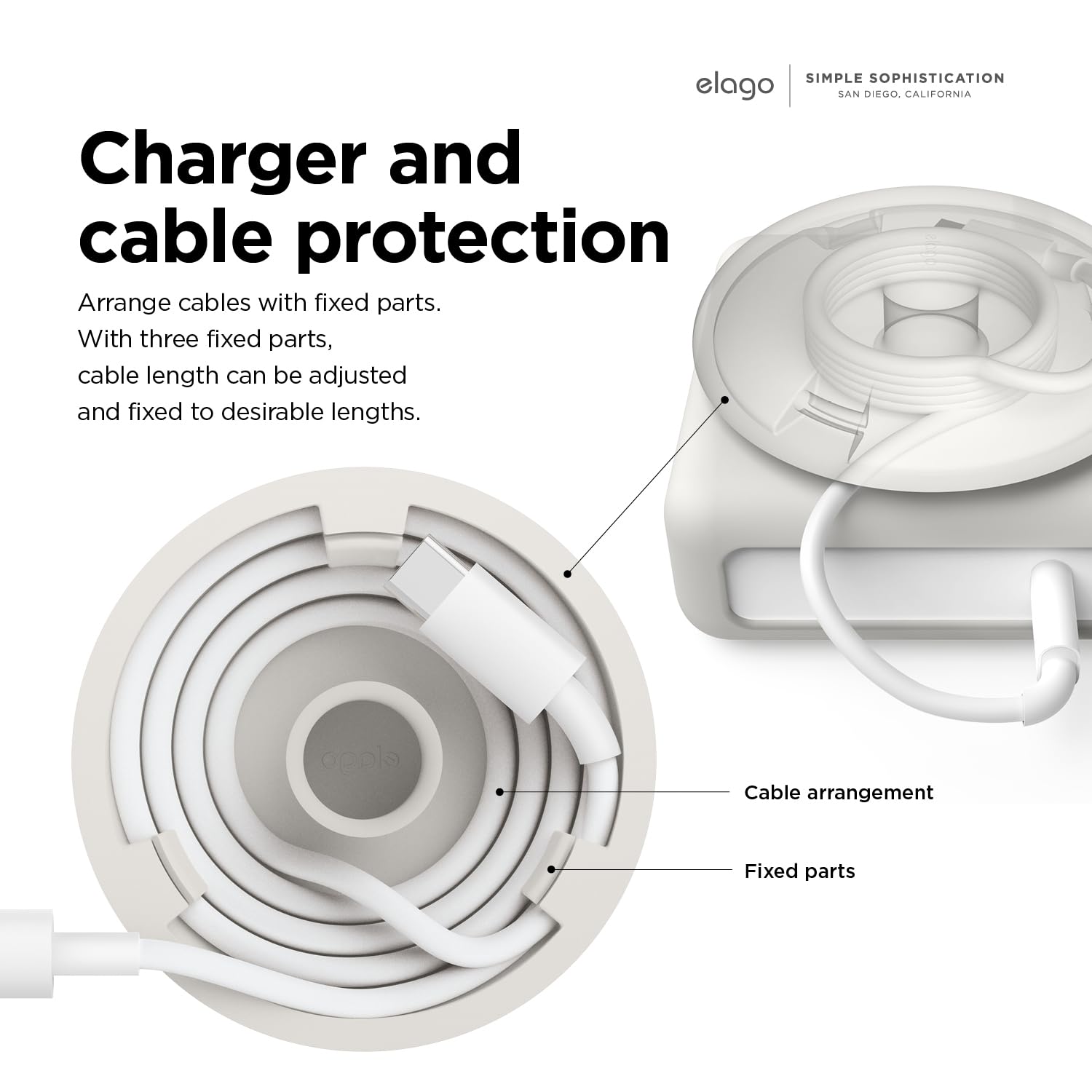 Foto 5 pulgar | Funda De Gestión De Cables Elago Charger Para Macbook Pro 16 - Venta Internacional.