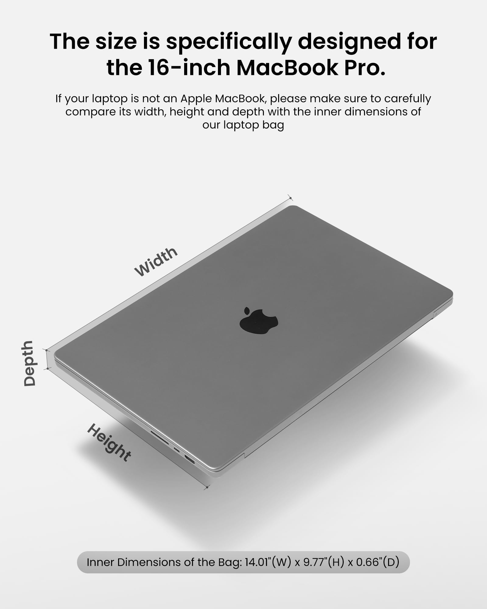 Foto 2 | Funda Protectora Para Portátil Tomtoc 360 Para Macbook Pro M4/m3/m2/m1 Pro/max A3403 A3186 A2991 - Venta Internacional.