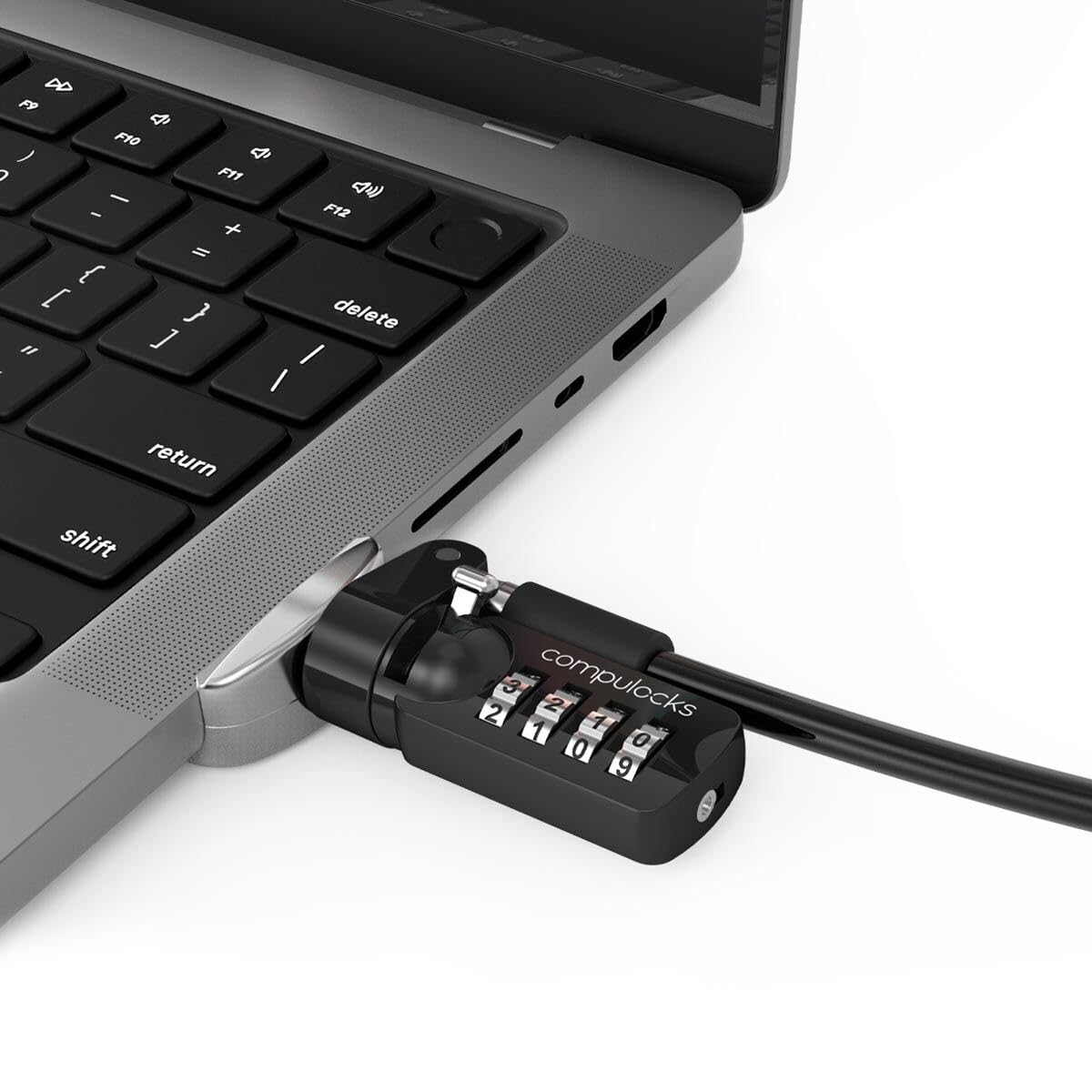Foto 2 pulgar | Adaptador Ledge Lock Para Macbook Pro 14 M1, M2, M3, M4, Plateado - Venta Internacional.