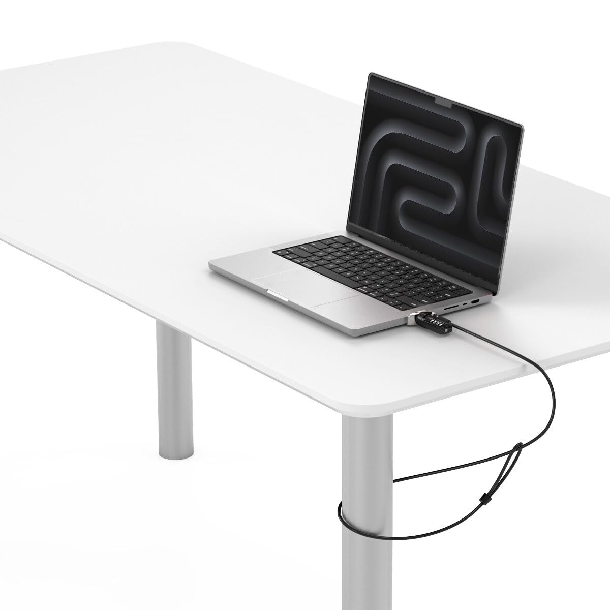 Foto 5 pulgar | Adaptador Ledge Lock Para Macbook Pro 14 M1, M2, M3, M4, Plateado - Venta Internacional.