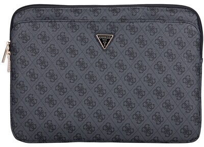 Foto 1 | Funda Original Guess 4g Triángulo Laptop 14'' Negro