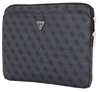 Foto 3 | Funda Original Guess 4g Triángulo Laptop 14'' Negro