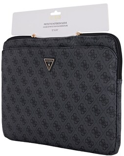 Foto 4 | Funda Original Guess 4g Triángulo Laptop 14'' Negro