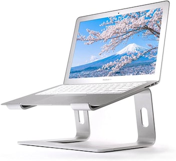 Foto 2 | Soporte Para Laptop Kecompras Ergonómico Color Plateado Ajustable