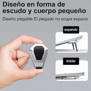 Foto 3 | Mini Soporte Ajustable Eo Safe Imports Esi-8120 para Computadora Portátil Plata