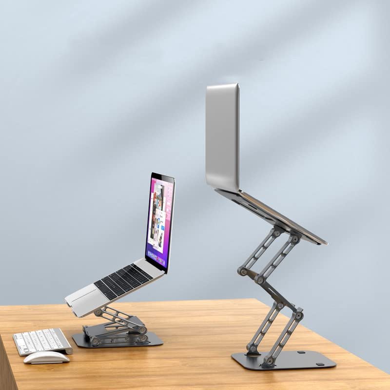 Foto 4 pulgar | Venta Internacional- Soporte Portátil Ajustable para Laptop de 10-17'' Gris Oscuro